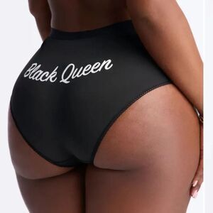 Black Queen Women's Panties Brief -D